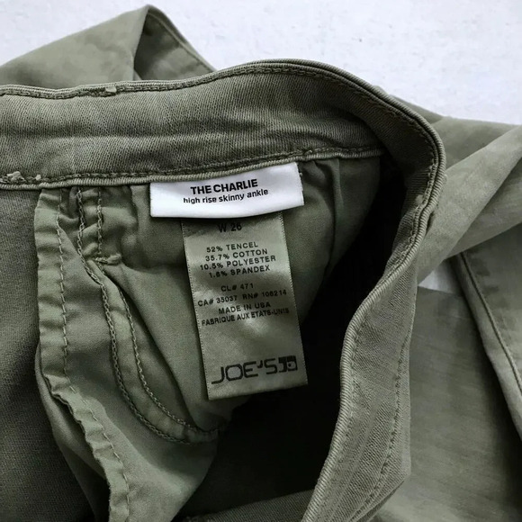 Joe's Jeans NWT The Charlie Ankle Skinny Jeans Women 26 - Picture 8 of 9